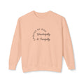 Crewneck Sweatshirt — "Created by God, Wonderfully & Fearfully" (Psalm 139:14)