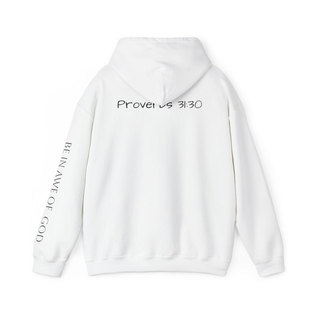 Charm Is Deceptive Hoodie — Proverbs 31:30 Scripture Faith Pullover