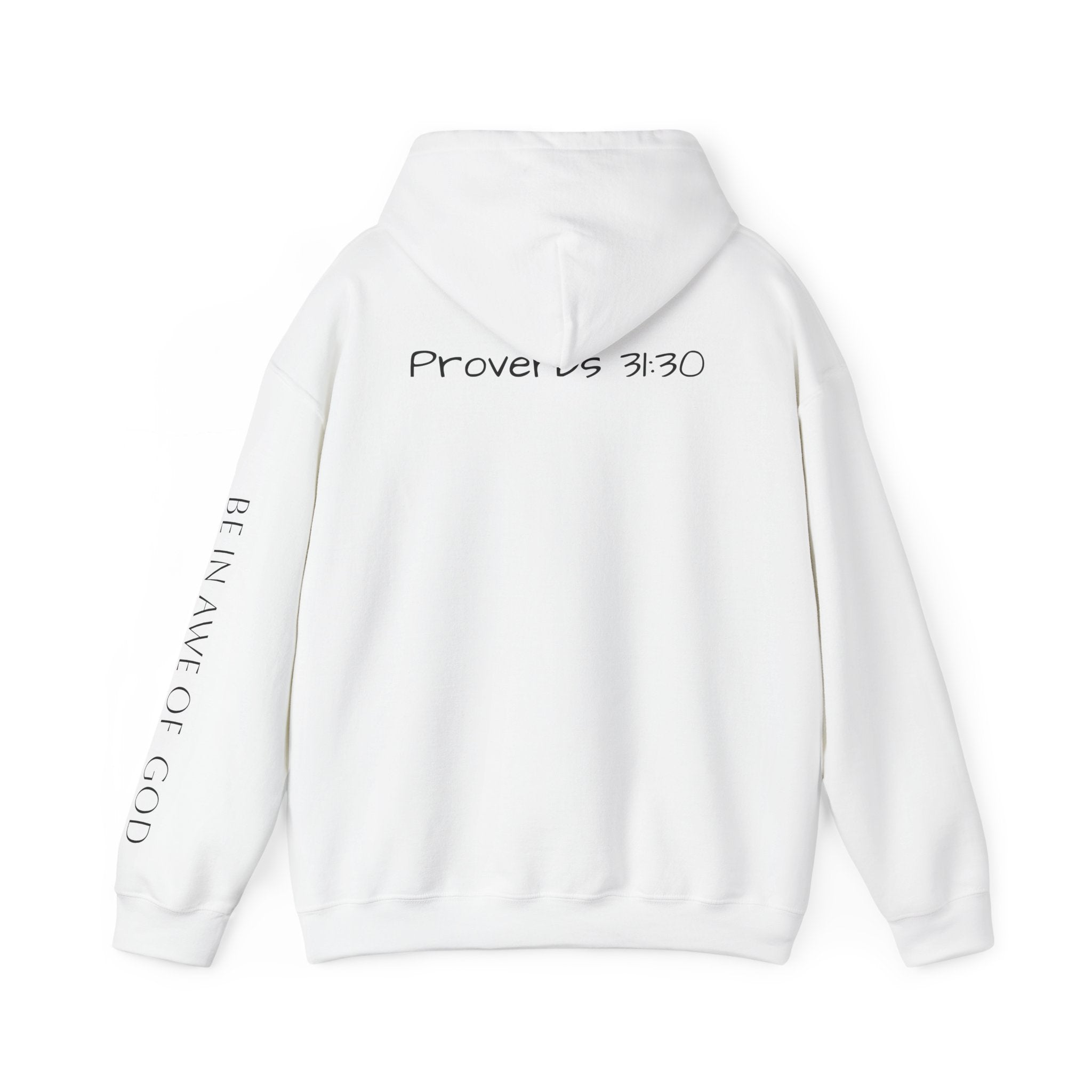 Charm Is Deceptive Hoodie — Proverbs 31:30 Scripture Faith Pullover