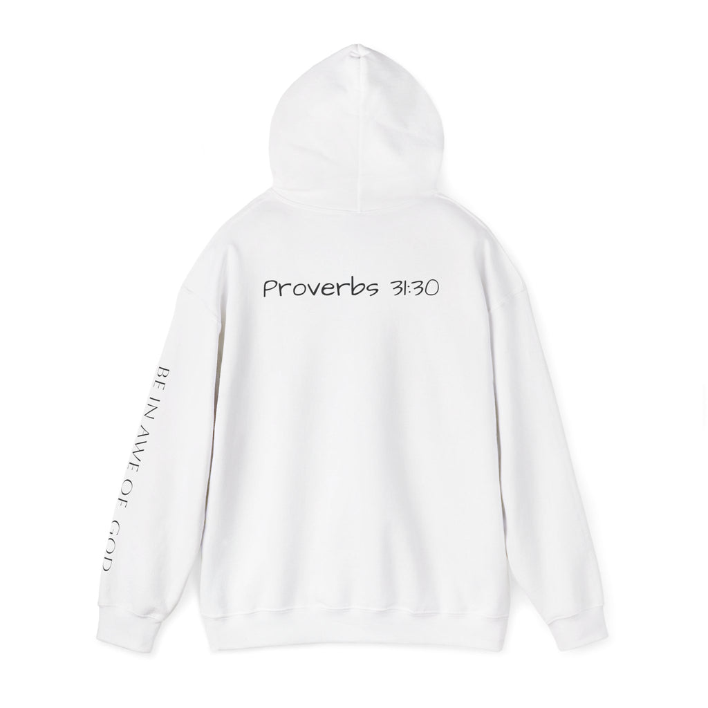 Charm Is Deceptive Hoodie — Proverbs 31:30 Scripture Faith Pullover