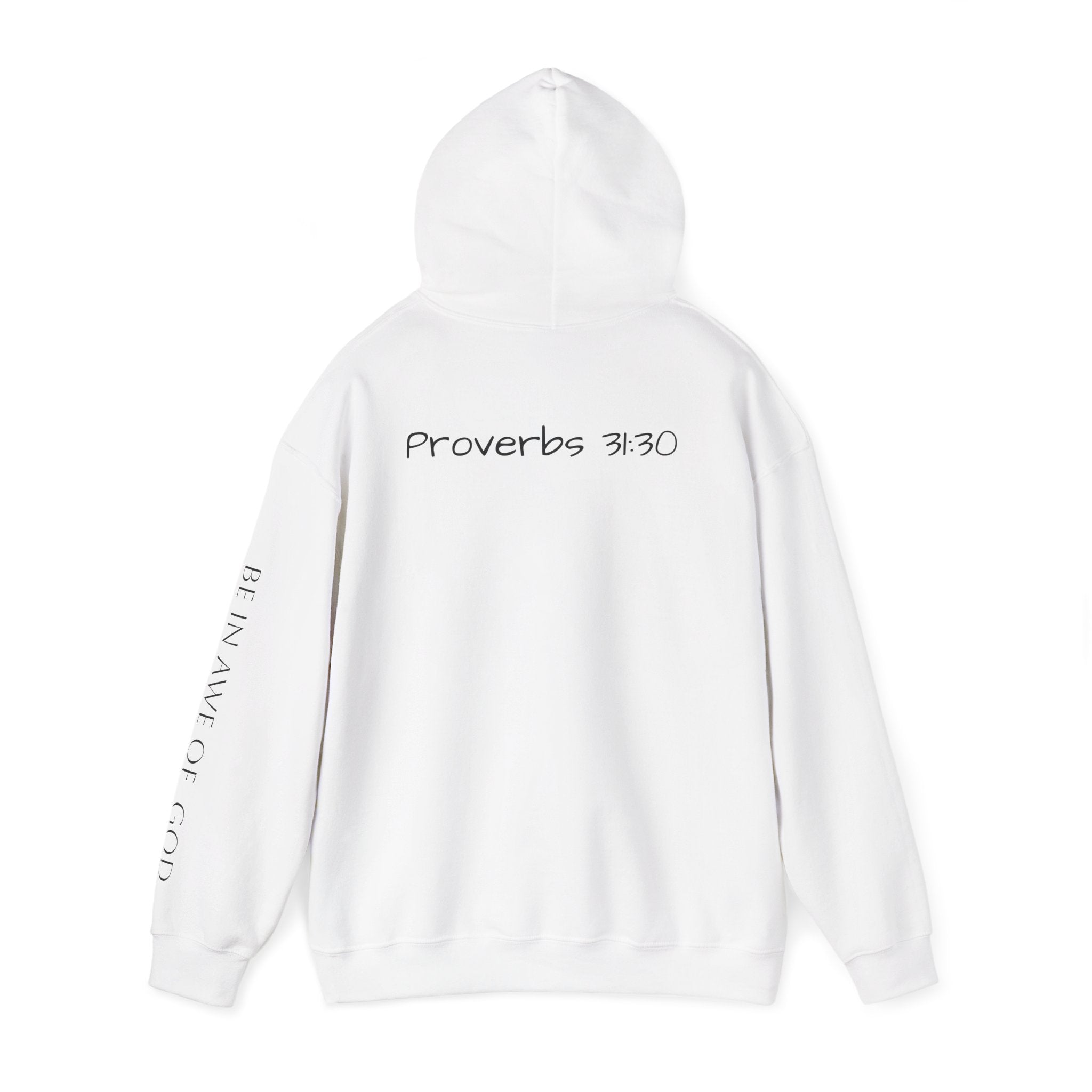 Charm Is Deceptive Hoodie — Proverbs 31:30 Scripture Faith Pullover