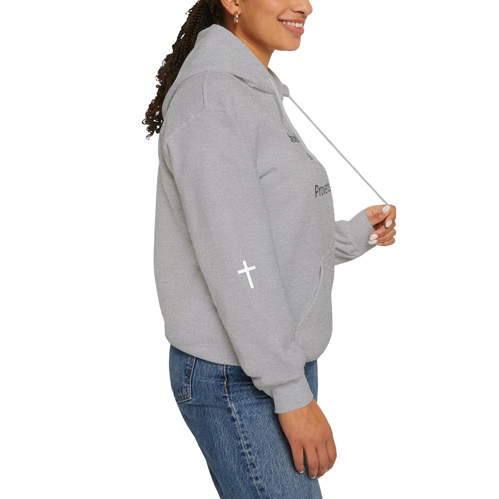 Strength & Honor Proverbs 31:25 Christian Hoodie – Women’s Faith Sweatshirt