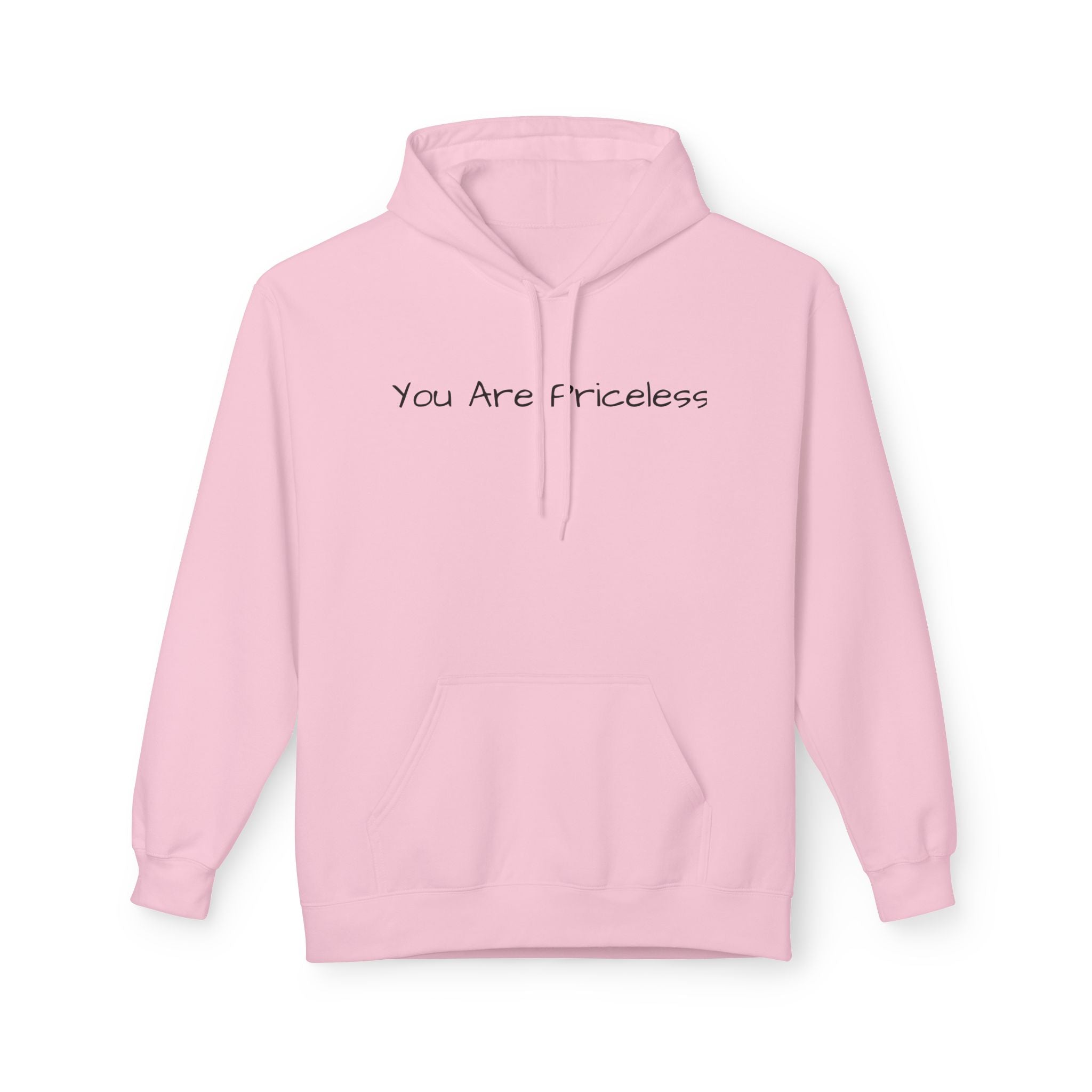 Priceless Hoodie — Christian Faith Message Hooded Sweatshirt ("You Are Priceless" / John 10:11)