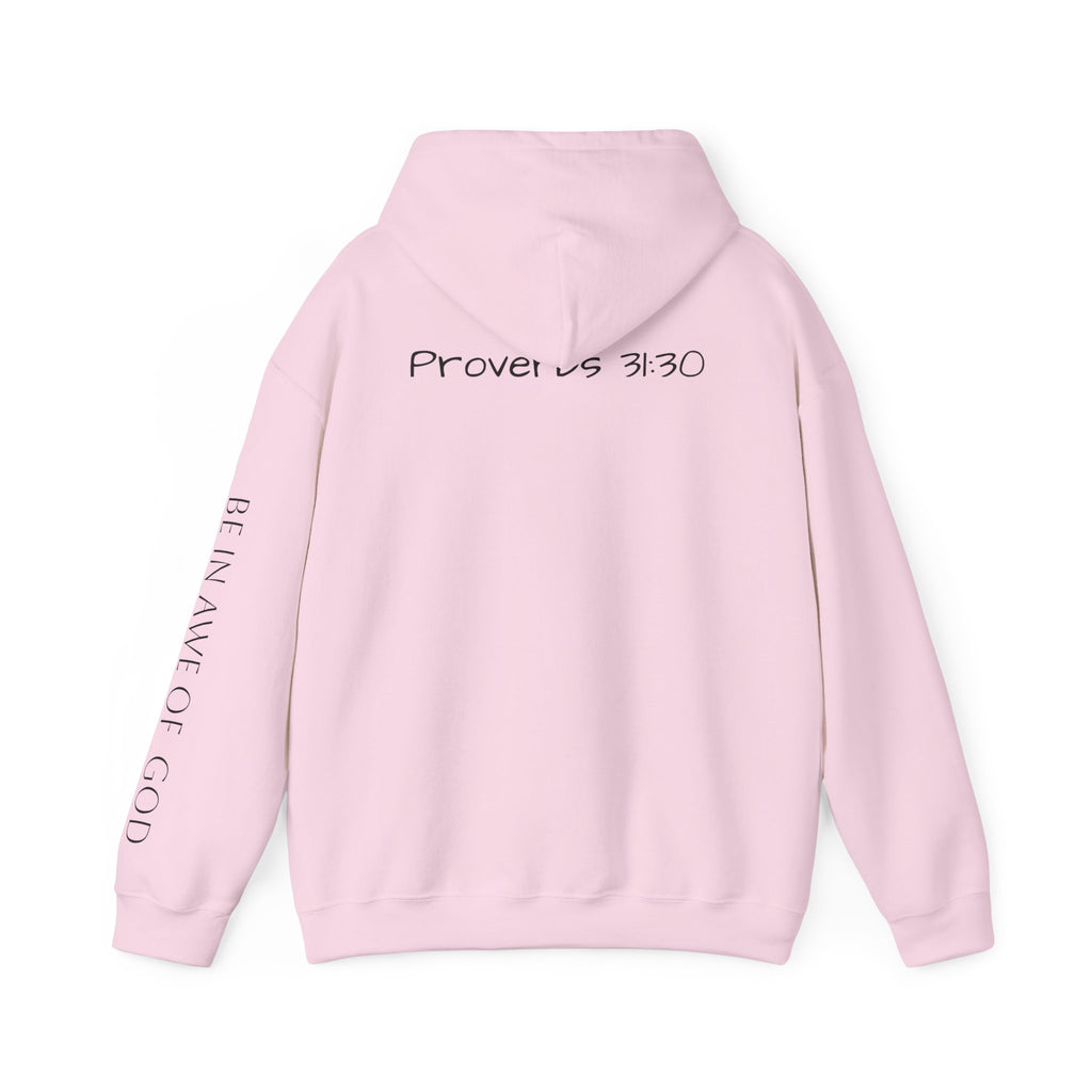 Charm Is Deceptive Hoodie — Proverbs 31:30 Scripture Faith Pullover