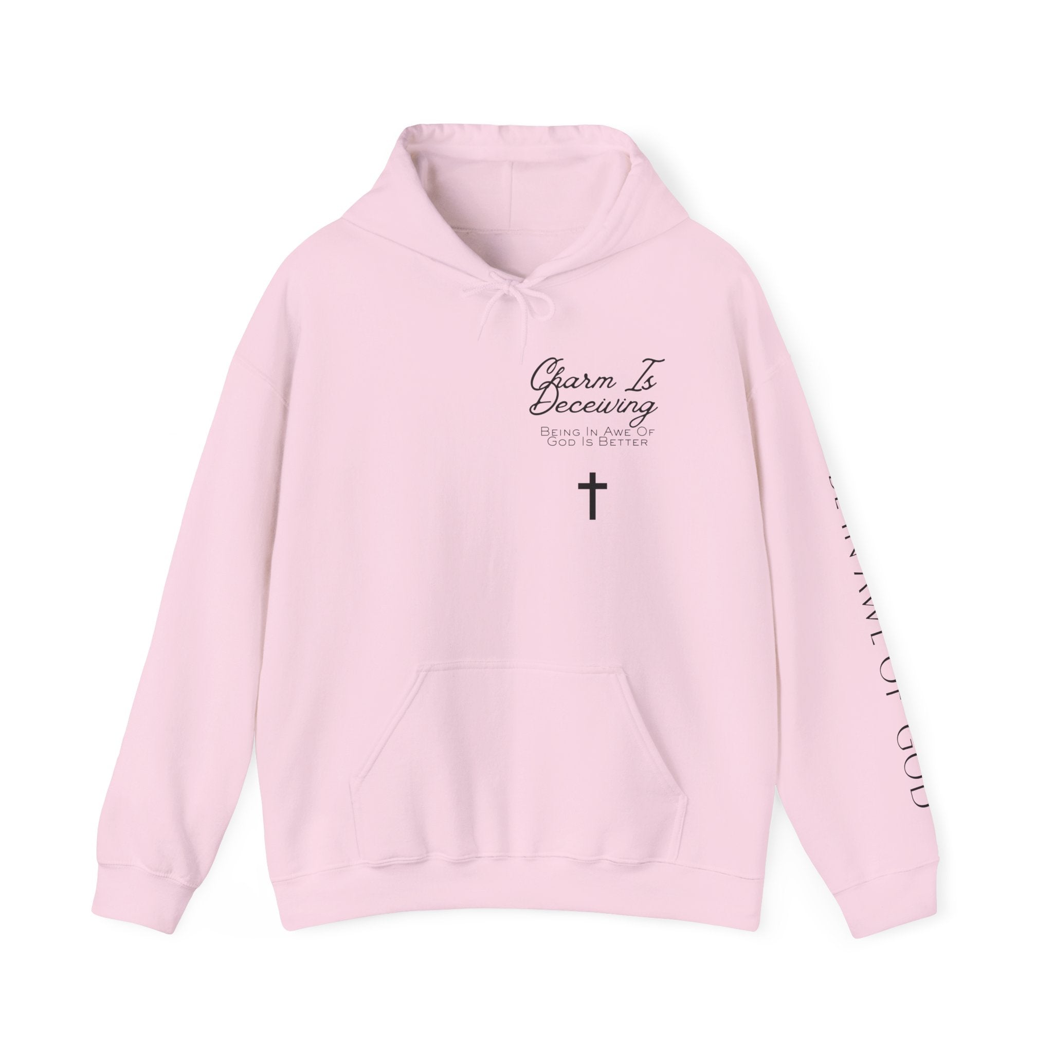 Charm Is Deceptive Hoodie — Proverbs 31:30 Scripture Faith Pullover