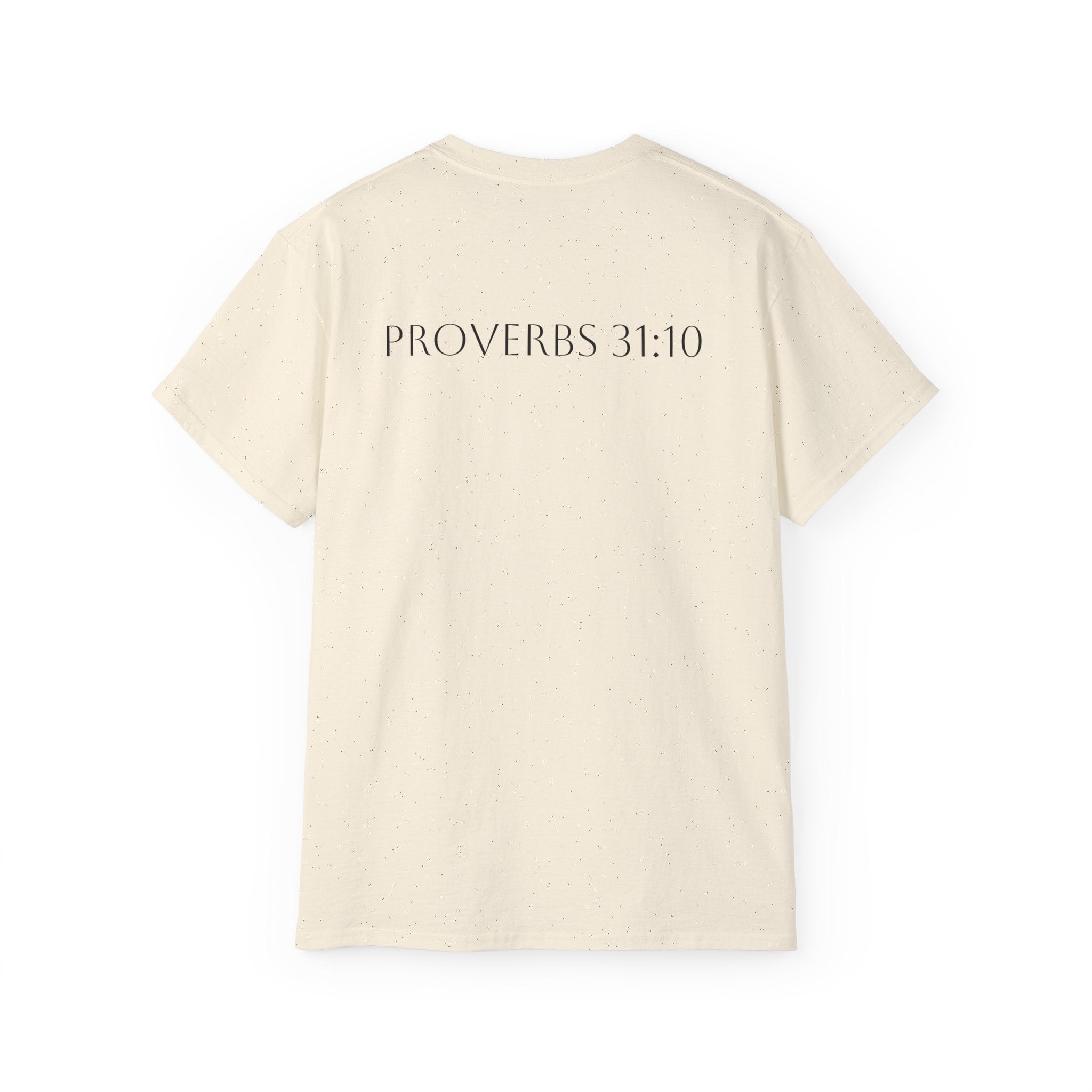 Proverbs 31:10 ‘She Is Far More Precious Than Rubies’ Cotton Tee